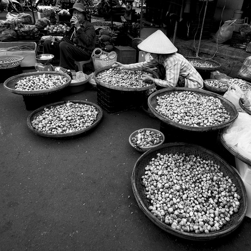 Nhiếp ảnh gia Nguyễn An Di - Street Life Mushroom seller